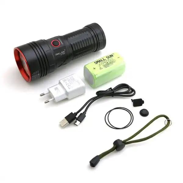 چراغ قوه دستی اسمال سان مدل ZY-T235 (نور سفید) — تصویر ۵