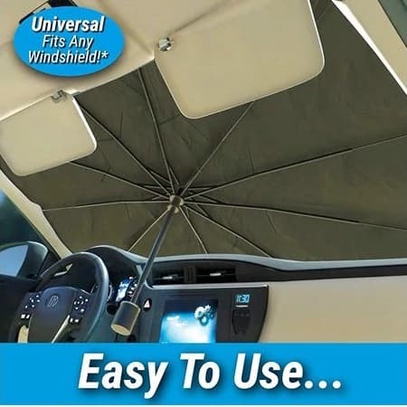 چتر آفتاب گیر شیشه جلو خودرو Brella Shield — تصویر ۵