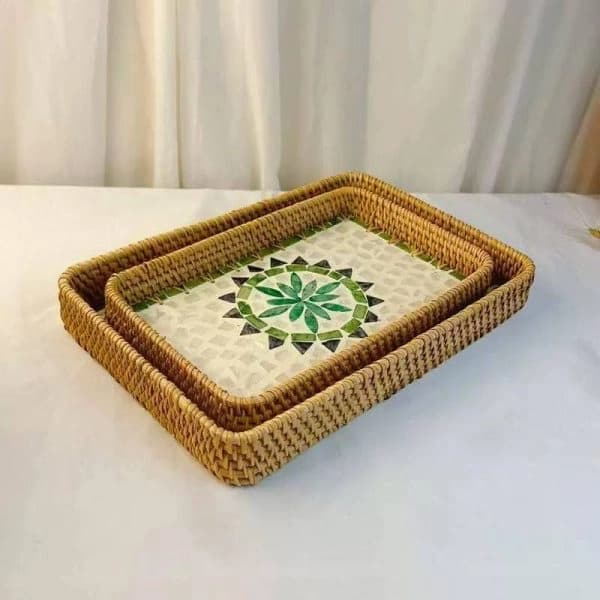 سبد و سینی مستطیل جفتی کد کالا : 6302/03