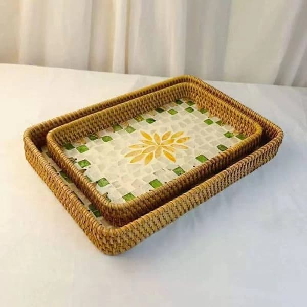 سبد و سینی مستطیل جفتی کد کالا : 6302/05