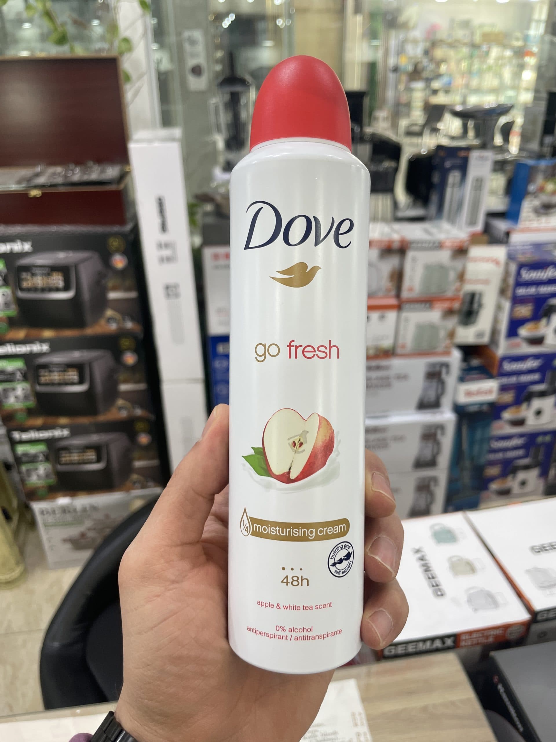 اسپری ضدتعریق Dove Go Fresh Apple & White Tea — تصویر ۴
