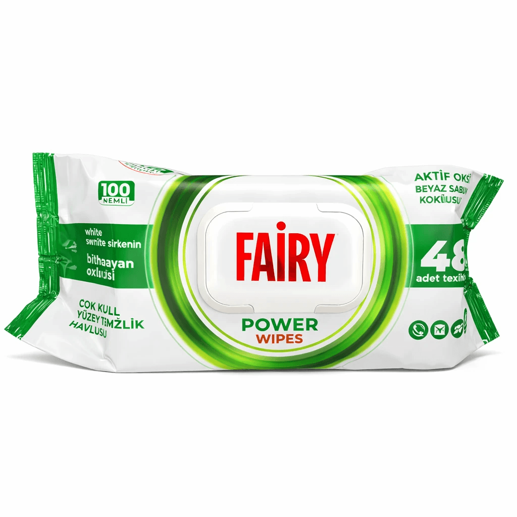 دستمال مرطوب Fairy Power Wipes
