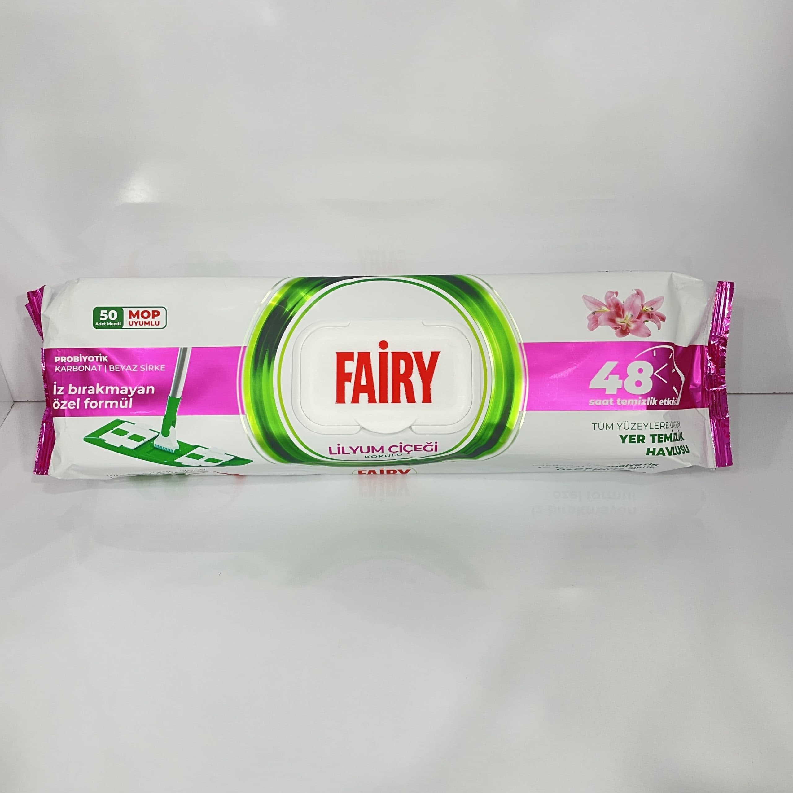 دستمال مرطوب تمیزکننده FAIRY — تصویر ۲