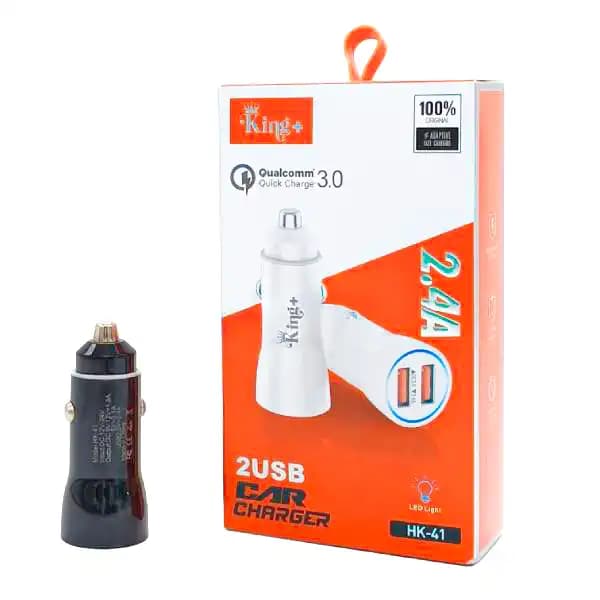 شارژر فندکی King Plus مدل HK-41