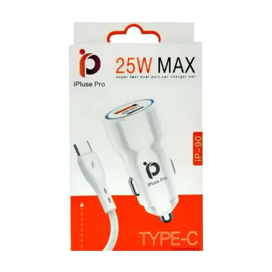 شارژر فندکی 25 وات iPluse Pro