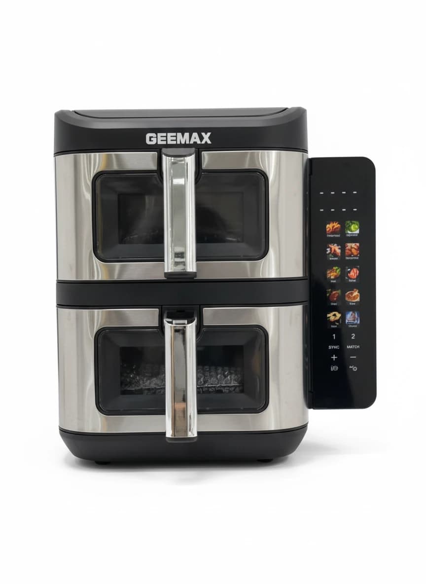 سرخ‌کن بدون روغن دوقلو GEEMAX GM520 | 16 لیتری