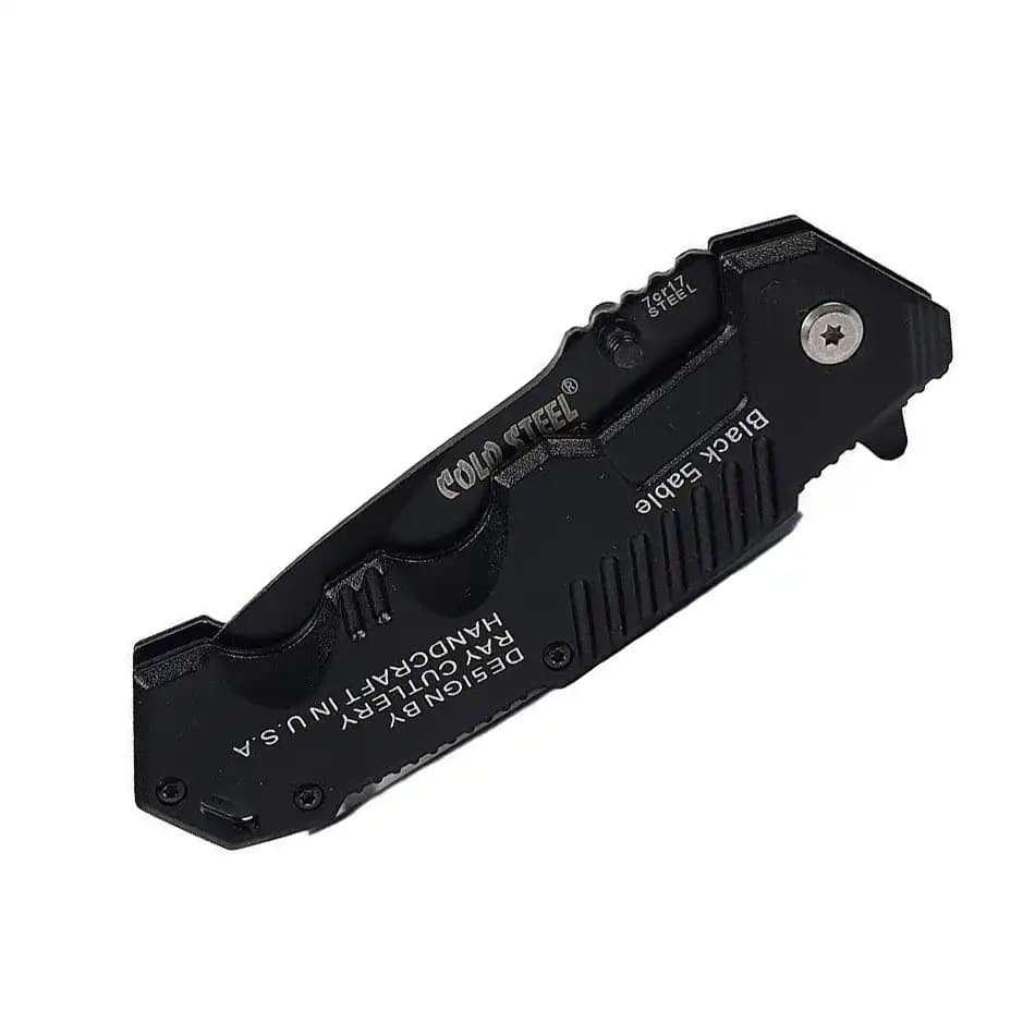 چاقوی تاشو طبیعت‌گردی Cold Steel Black Saber — تصویر ۲