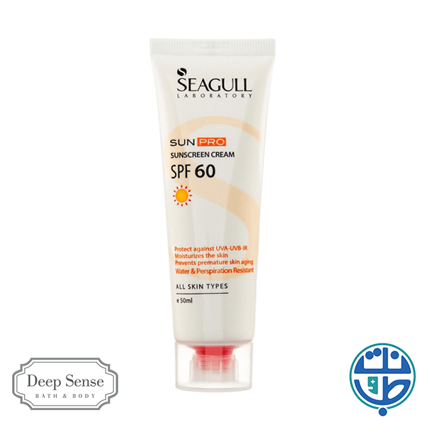 کرم ضد آفتاب 60 spf سی گل