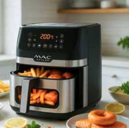 مک استایلر سرخ کن بدون روغن دیجیتال 12 لیتری دو المنت با گارانتی MC-1615