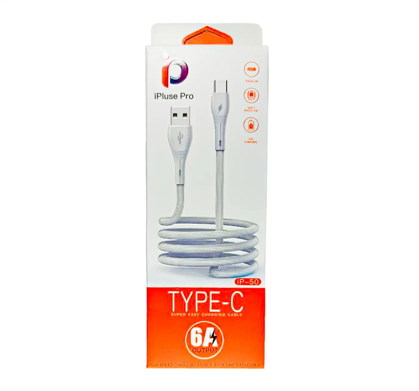 کابل شارژ Type-C برند iPluse Pro مدل iP-50