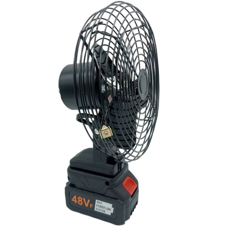 پنکه شارژی قوی بزرگ مدل MAX-POWER — تصویر ۲