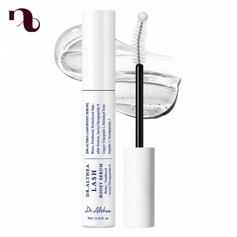 سرم تقویت مژه و ابرو دکتر آلتیا Dr.Althea حاوی بیوتین و پپتاید حجم 9 میل