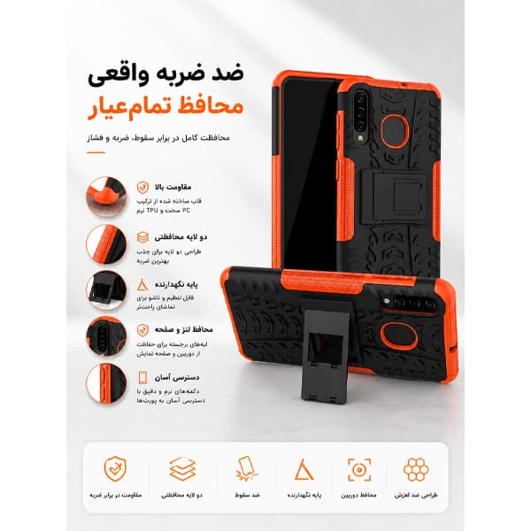 کاور ژنرال کینگ مدل ZF-21 برای گوشی سامسونگ Galaxy Note 10 Plus — تصویر ۳