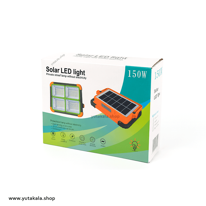 پروژکتور شارژی خورشیدی مدل SL-D8 — تصویر ۱۲