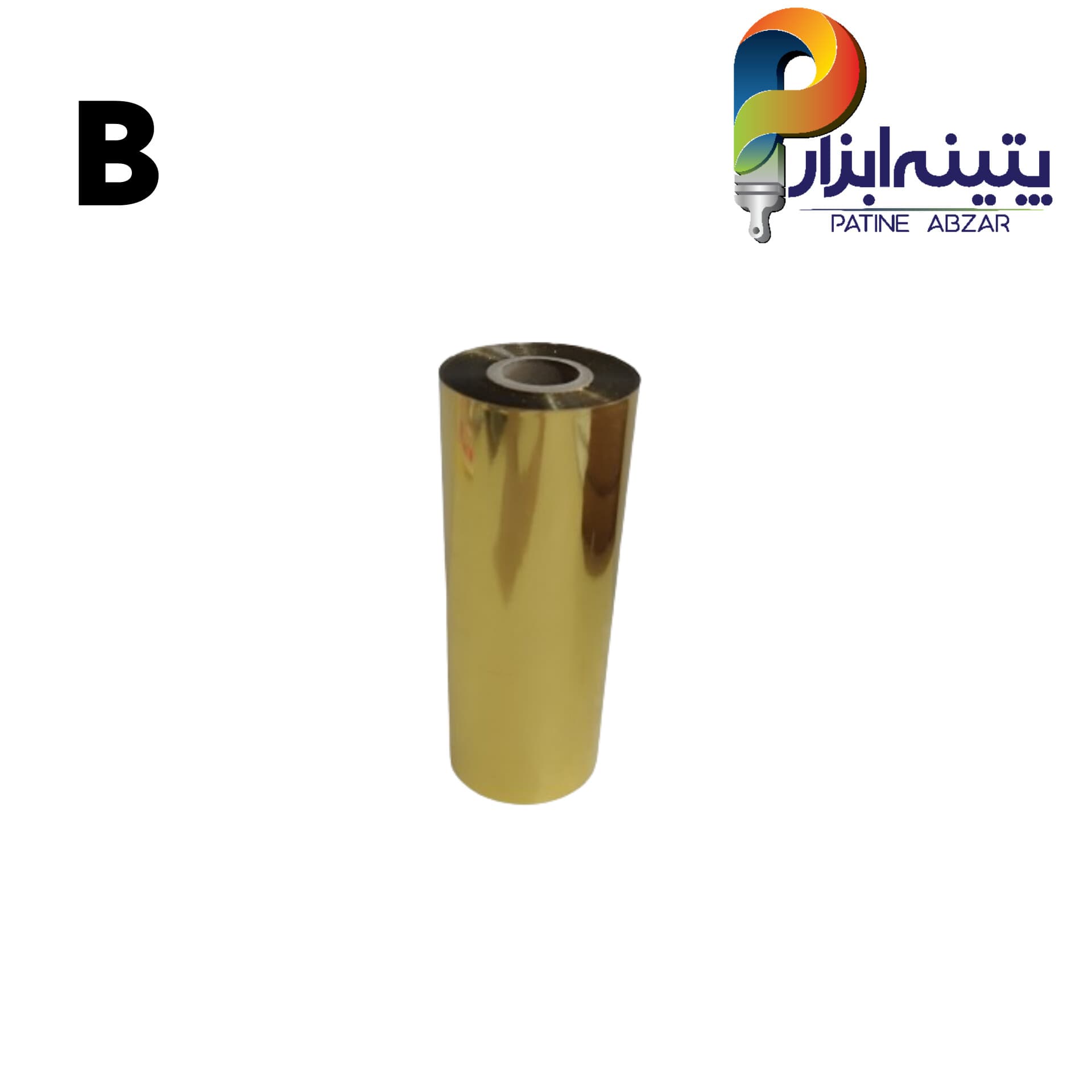 ورق طلا استیل رولی فیناچی کد B (۱۲۰ متری)