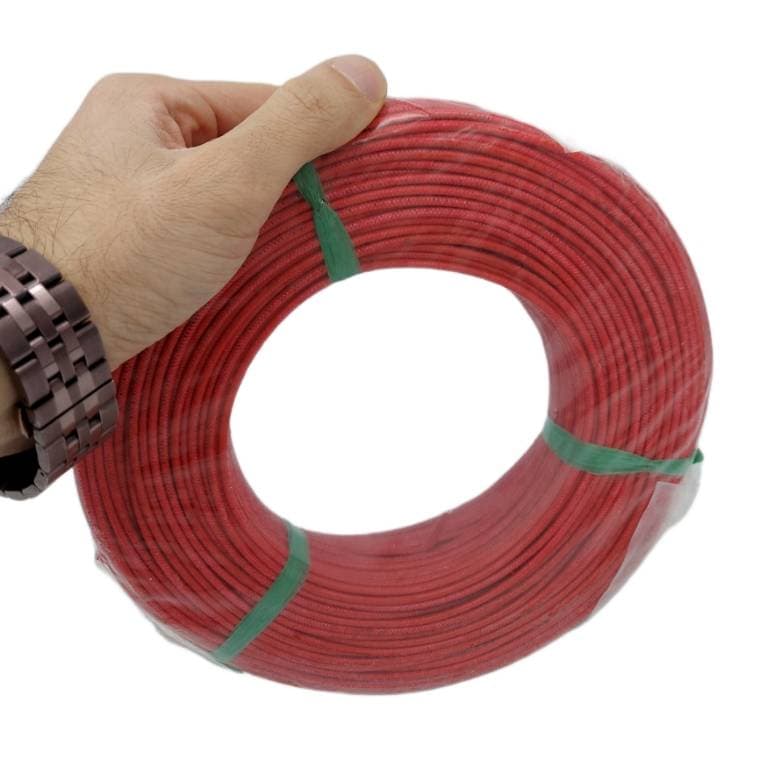 سیم نسوز سایز 1×1 یاقوت تک روکش