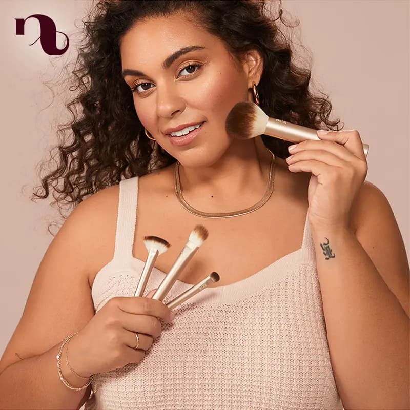 ست براش 9 تیکه ریل تکنیک Real Techniques سری Nude — تصویر ۴