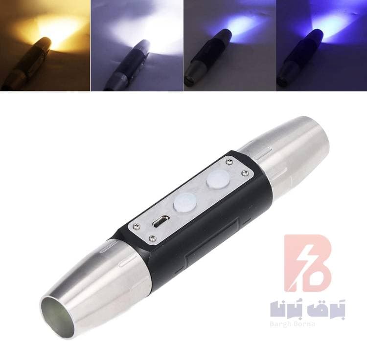 چراغ قوه UV پر قدرت و قوی — تصویر ۲
