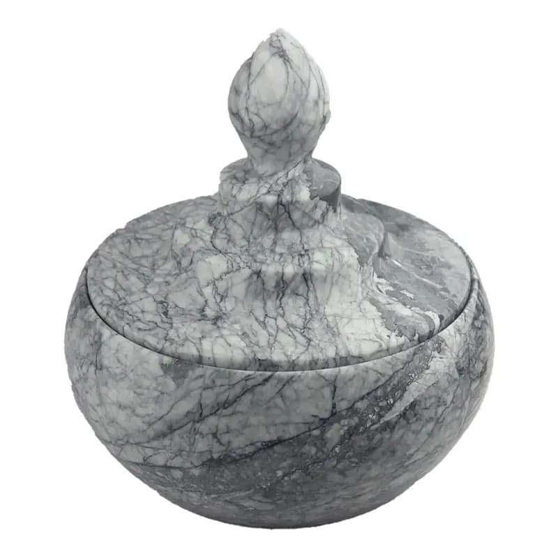 شکلات خوری/قندان سنگی از سنگ چینی الیگودرز کد 245