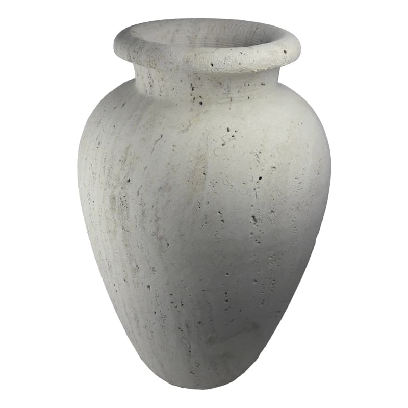 گلدان سنگی از سنگ تراورتن کد 173