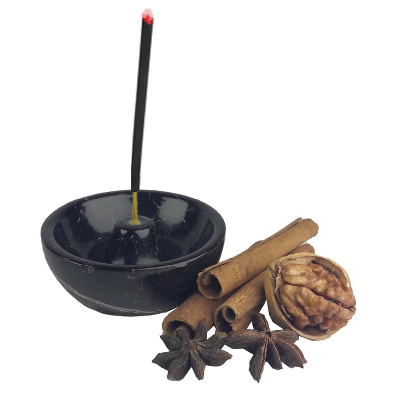عود سوز سنگی مرمریت تری دی بلک کد 163 — تصویر ۲