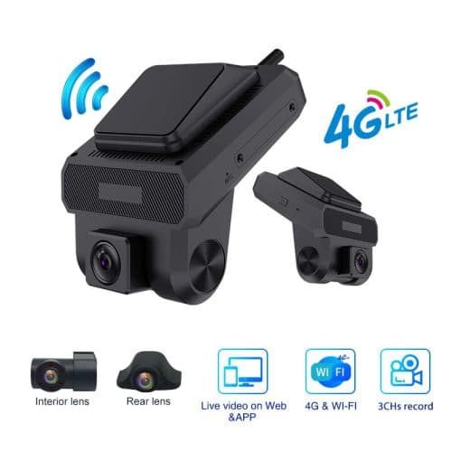 دوربین 3 لنزه سیم کارت خور ZW3 دارای ADAS و GPS