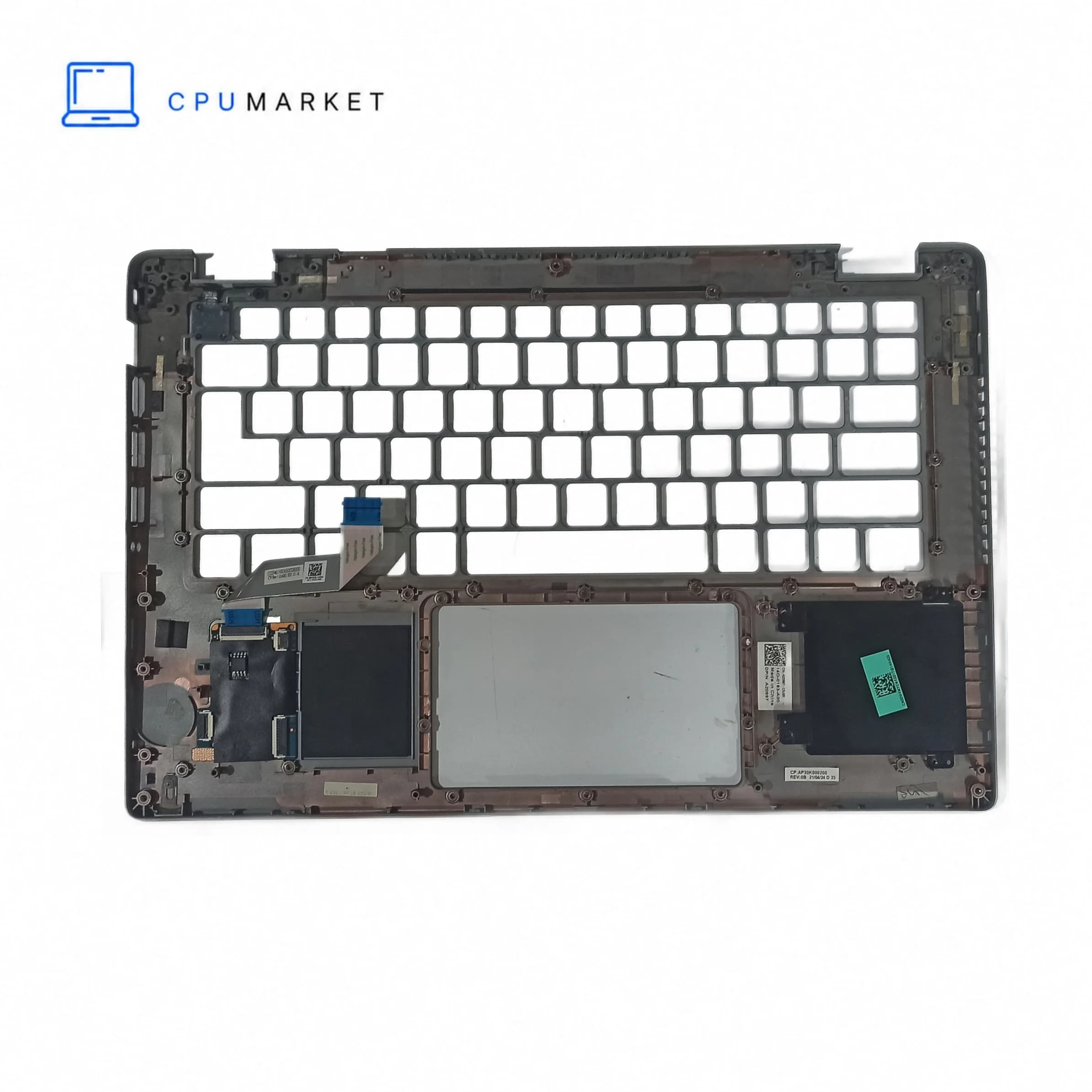قاب کنار کیبورد لپ تاپ دل Dell Latitude 5410 طوسی — تصویر ۳