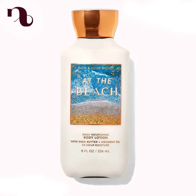 لوسیون بدن بث اند بادی ورکز مدل At The Beach: طراوت و نرمی بی‌نظیر