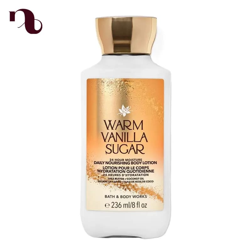 لوسیون بدن بس اند بادی رایحه Warm Vanilla Sugar
