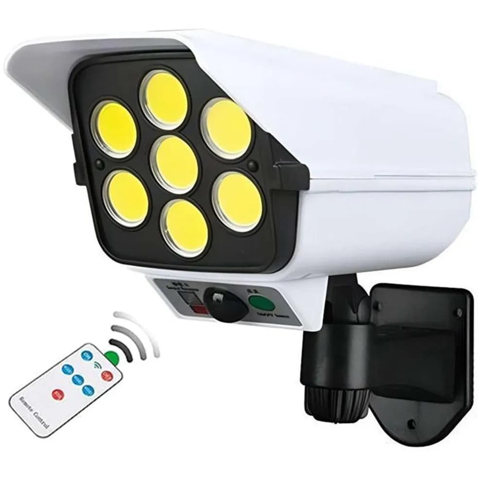 چراغ LED خورشیدی طرح دوربین مداربسته سنسور دار — تصویر ۵
