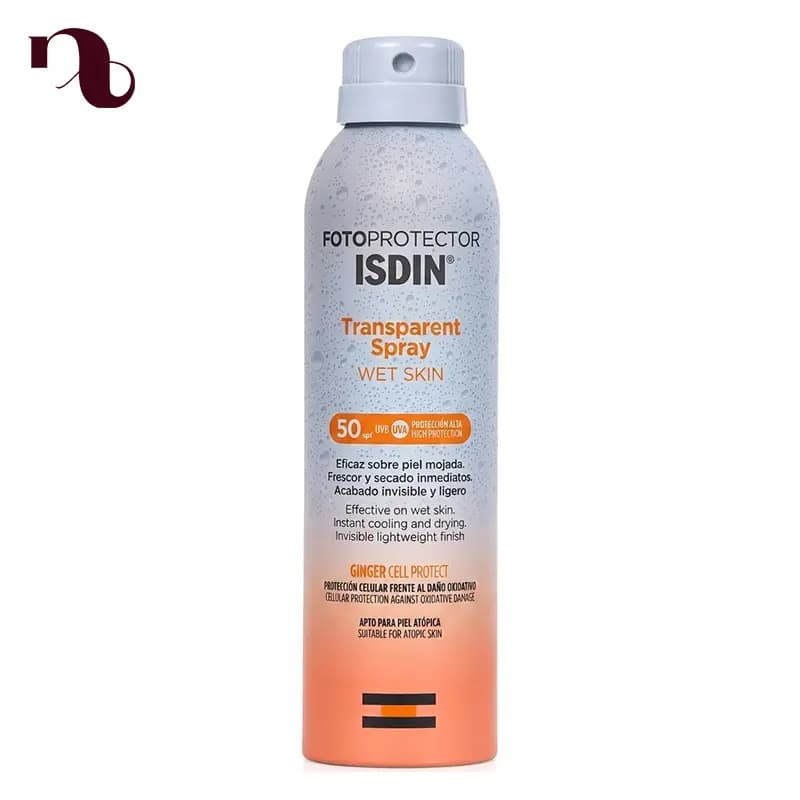 اسپری ضد آفتاب بی رنگ ایزدین SPF 50: محافظتی نامرئی و فوق‌قوی