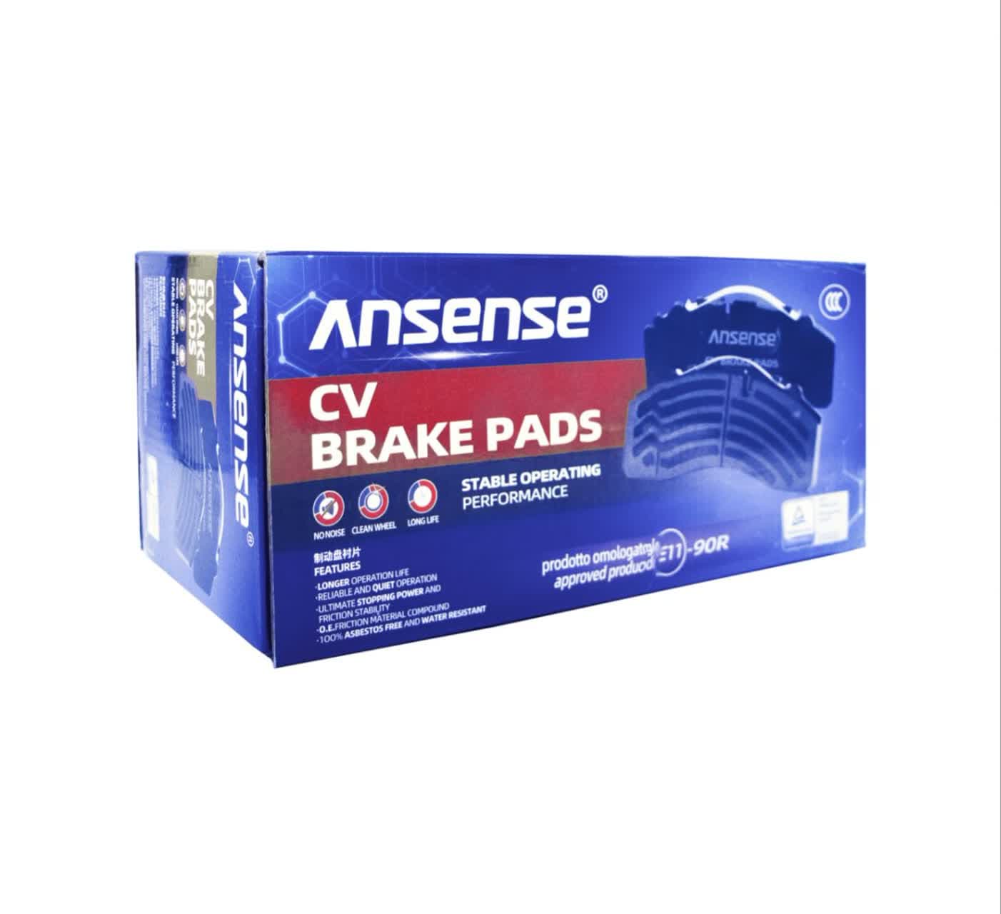 لنت ترمز کامیون بنز آکتروس کد 29087 برند ANSENSE — تصویر ۴