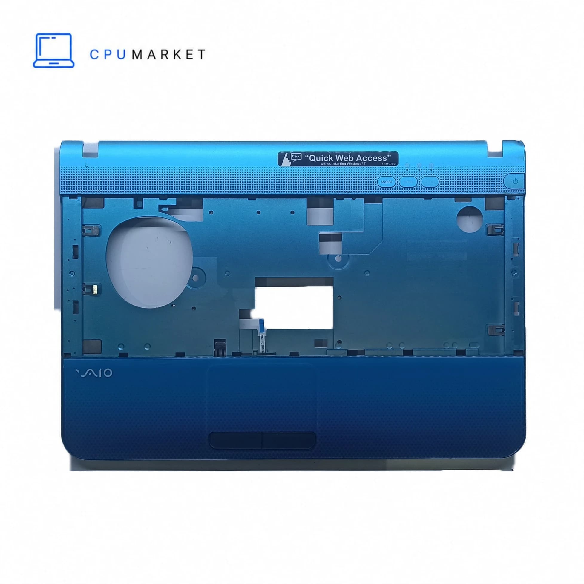 قاب کنار کیبورد لپ تاپ سونی Sony VPC EA36FG ابی