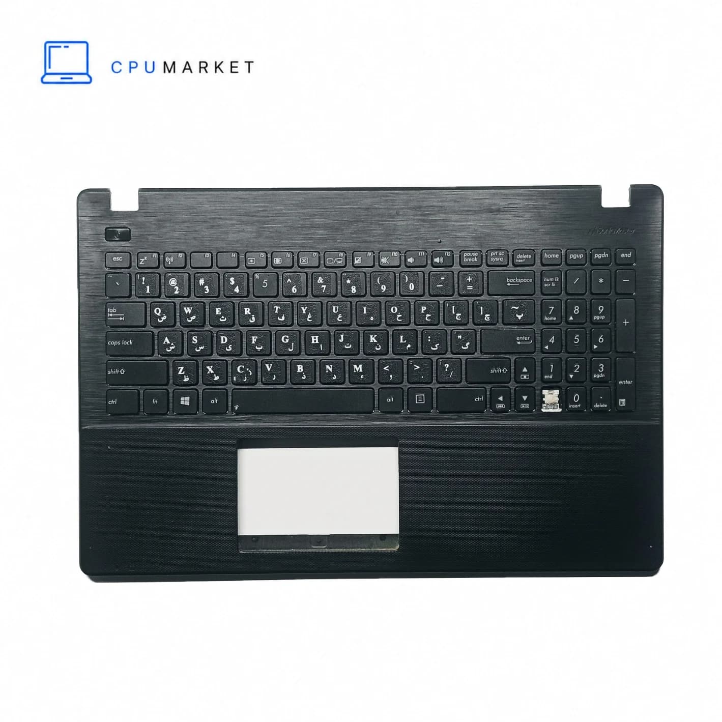 قاب کنار کیبورد لپ تاپ ایسوس Asus X551 مشکی — تصویر ۲