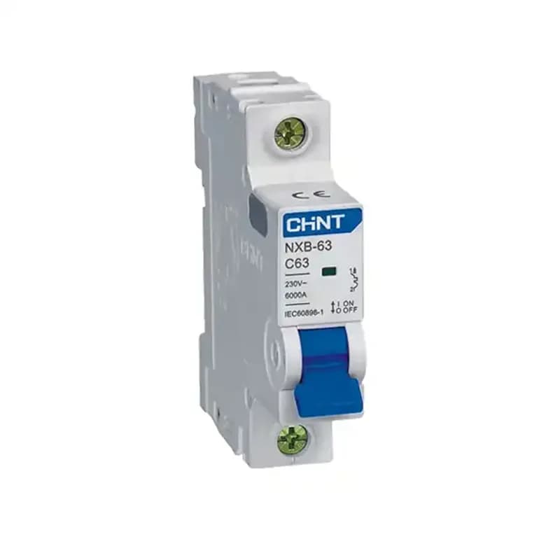 فیوز مینیاتوری 40 آمپر تکفاز NXB-63 چینت chint