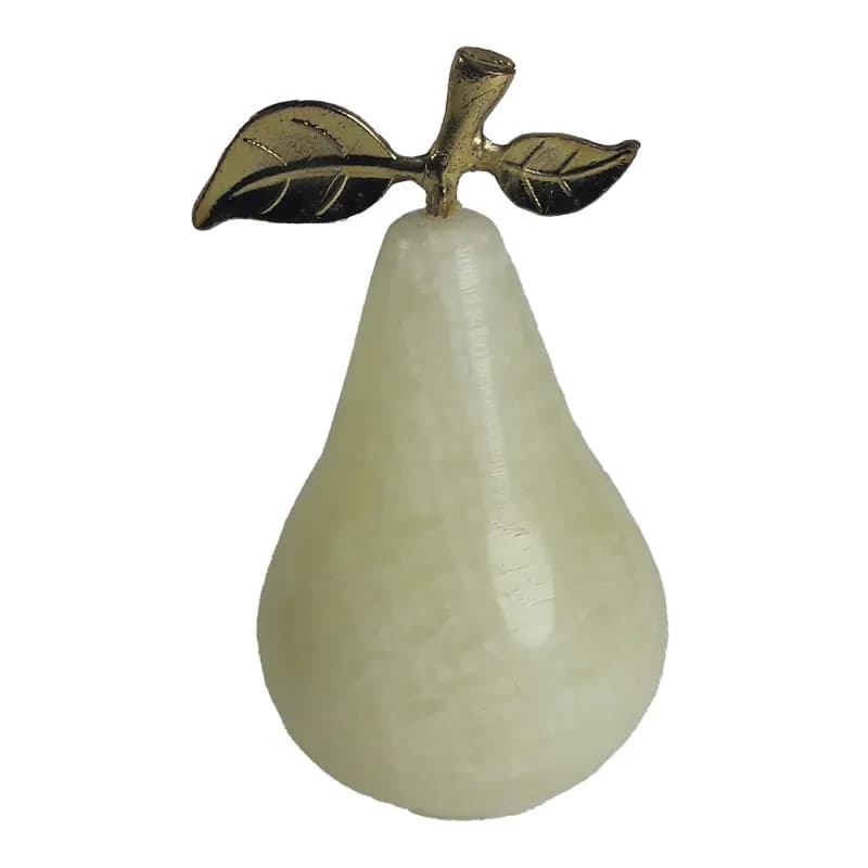 گلابی سنگی مرمر سفید سایز متوسط کد 089