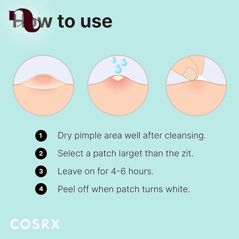 پچ ضدجوش کوزارکس COSRX Acne Pimple Master Patch — تصویر ۳