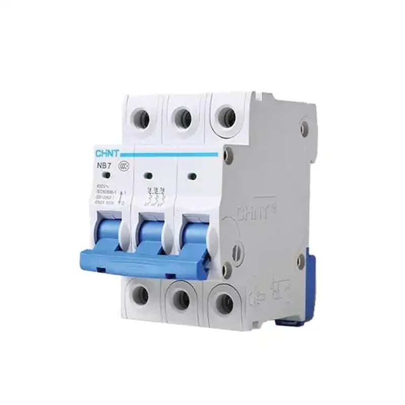 فیوز مینیاتوری سه فاز 50 آمپر سری NB7 چینت chint