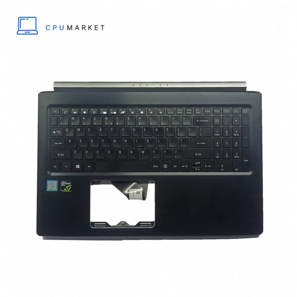 قاب کنار کیبورد لپ تاپ ایسر به همراه کیبورد Acer A515-51 مشکی