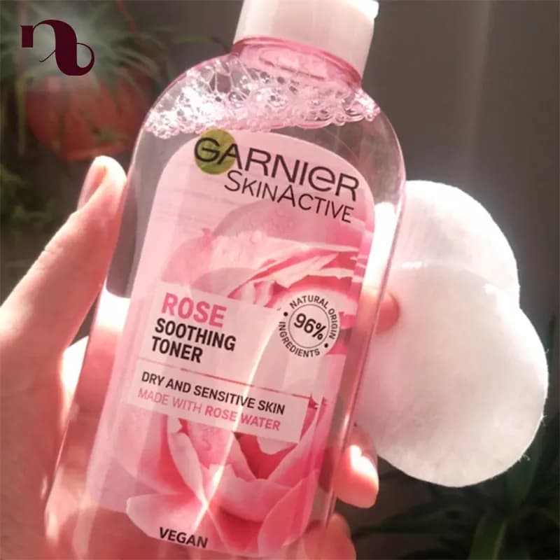 تونر گل رز گارنیر 200ml — تصویر ۸