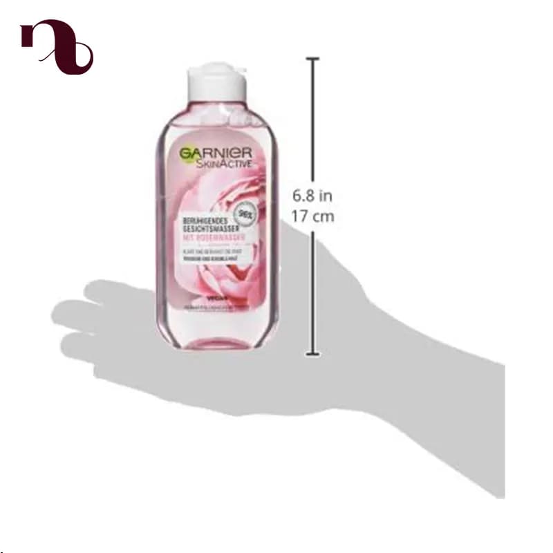 تونر گل رز گارنیر 200ml — تصویر ۵