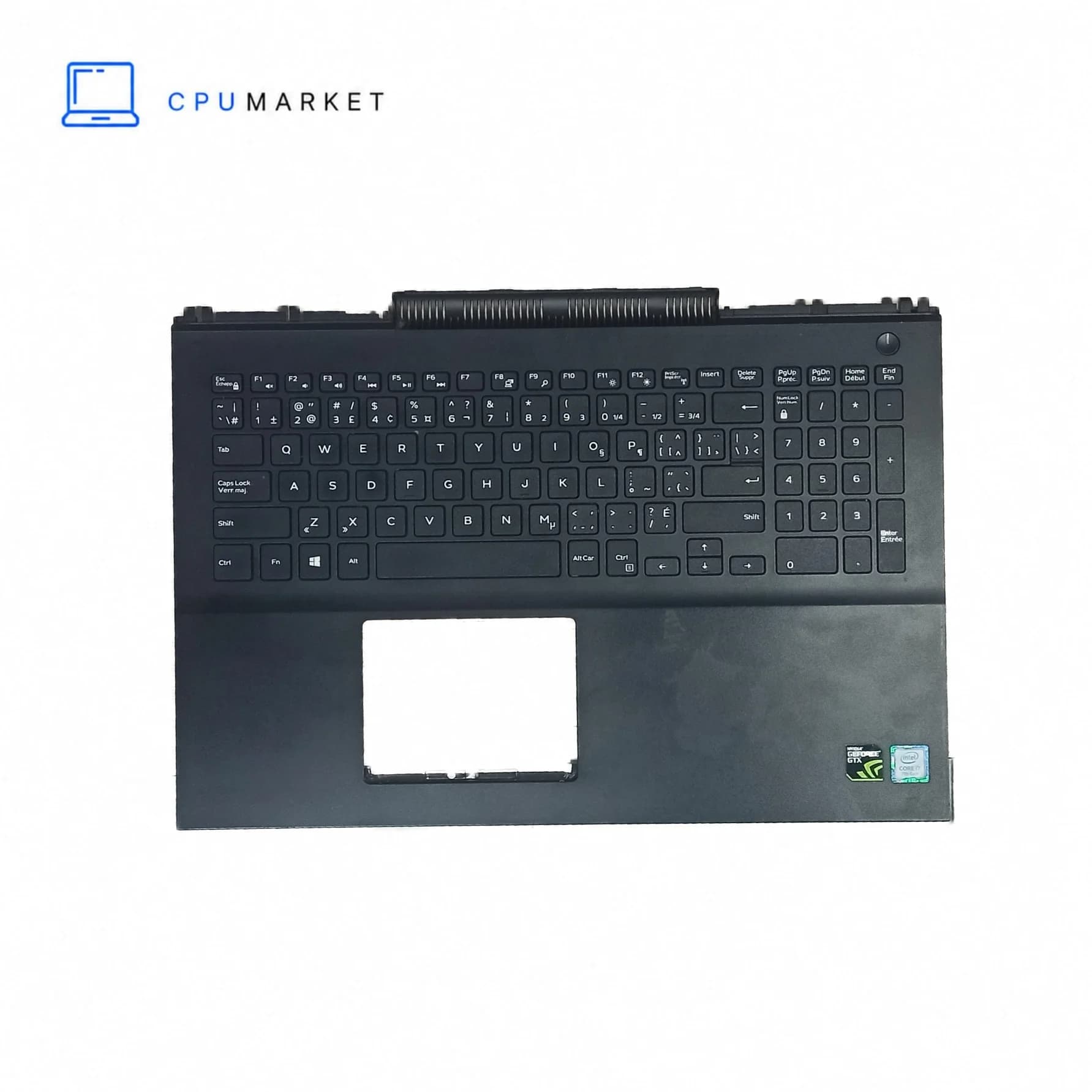 قاب کنار کیبورد دل Dell Inspiron 7567 مشکی
