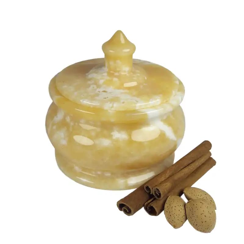 شکلات خوری/قندان سنگ مرمر پرتقالی کد 001