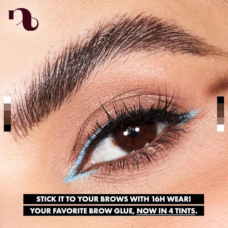 چسب ابرو نیکس بیرنگ (NYX Professional Makeup The Brow Glue Clear) — تصویر ۴
