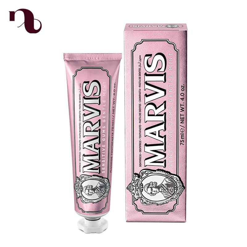 خمیردندان سفیدکننده لثه حساس مارویس MARVIS — تصویر ۲