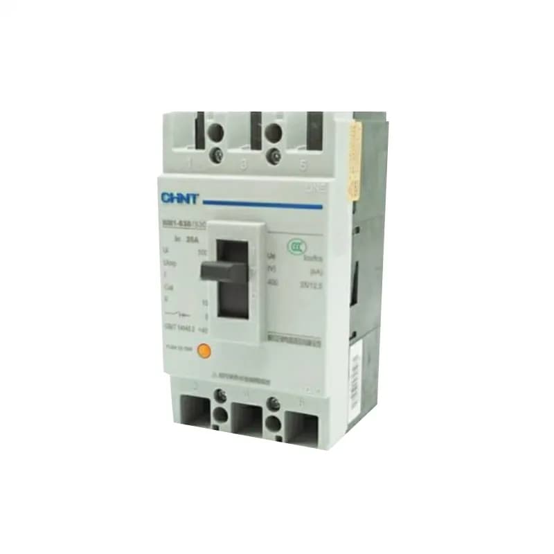 كليد اتوماتيك 25 آمپر فيكس (غیر قابل تنظیم) سری NM1-63H چینت chint