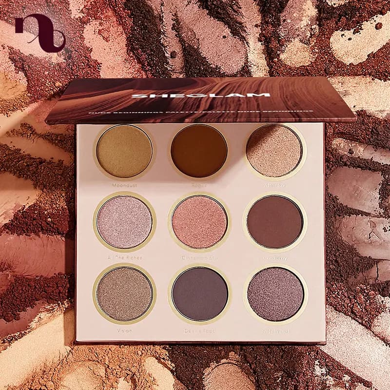 پالت سایه نود شیگلم Sheglam Nude Beginnings Eyeshadow Palette — تصویر ۲
