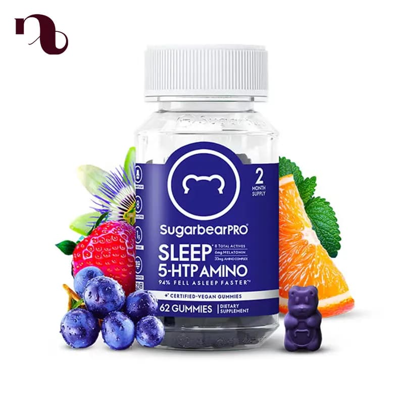 پاستیل خواب شوگر بیر SugarBear Sleep deep 5-HTP