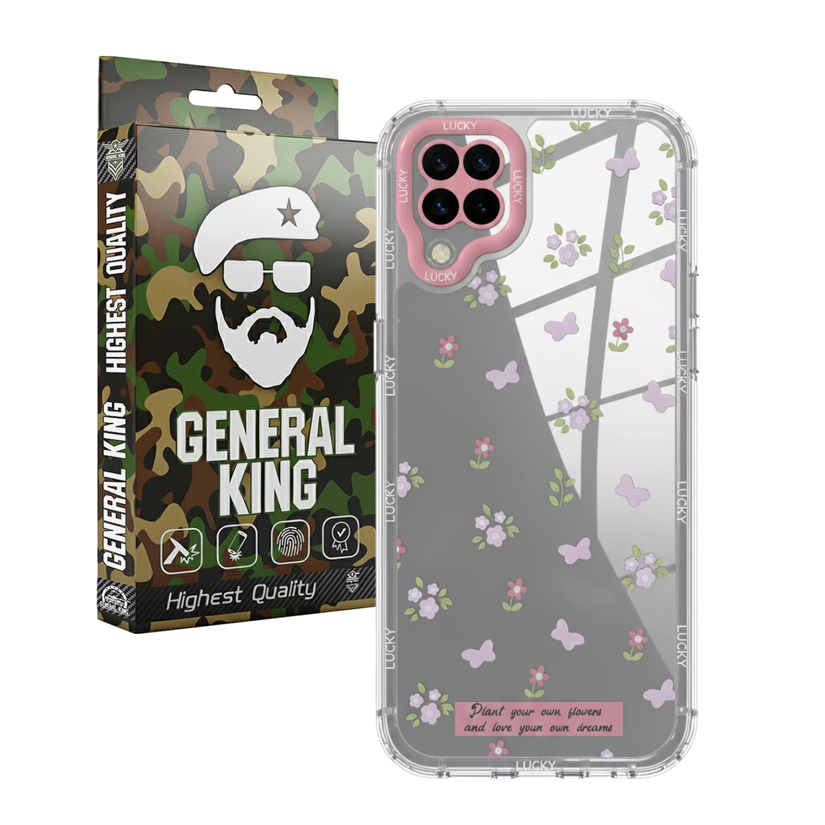 کاور ژنرال کینگ مدل GP برای گوشی سامسونگ Galaxy A12 / M12