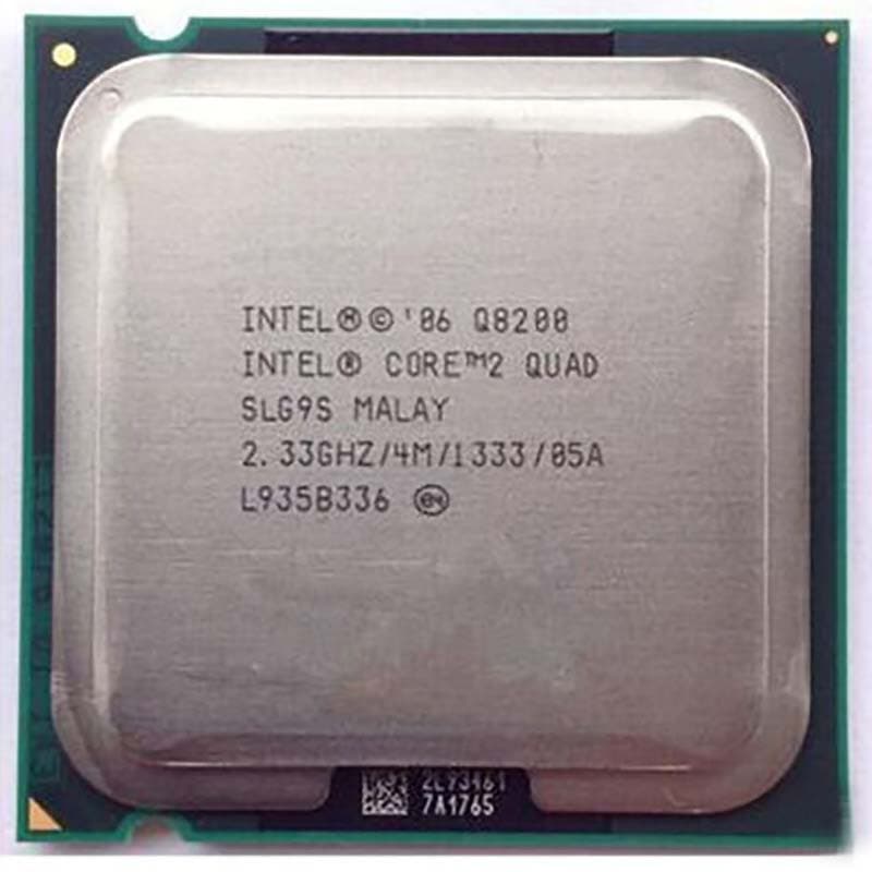 پردازنده کامپیوتر اینتل مدل Core 2 Quad Q8200 Yorkfield استوک